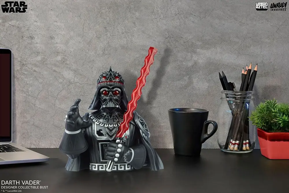 Star Wars Urban Aztec Vinyl mellszobor figura Darth Vader by Jesse Hernandez 25 cm termékfotó