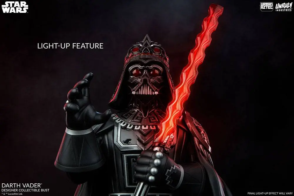 Star Wars Urban Aztec Vinyl mellszobor figura Darth Vader by Jesse Hernandez 25 cm termékfotó