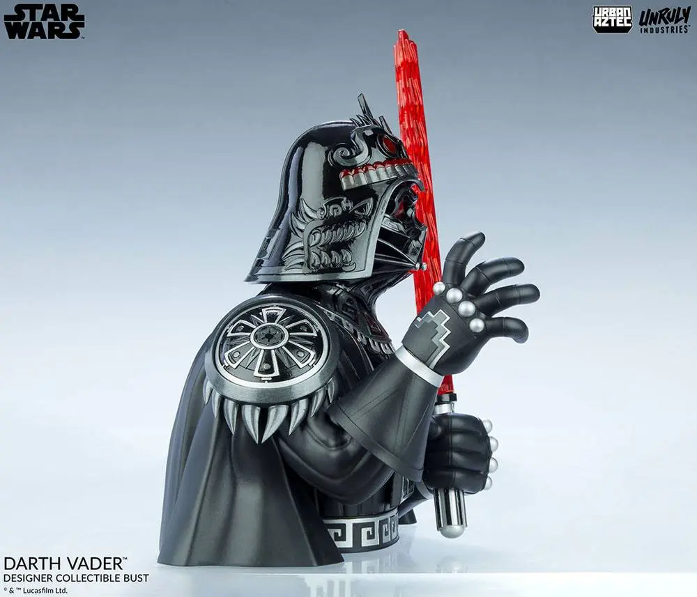 Star Wars Urban Aztec Vinyl mellszobor figura Darth Vader by Jesse Hernandez 25 cm termékfotó