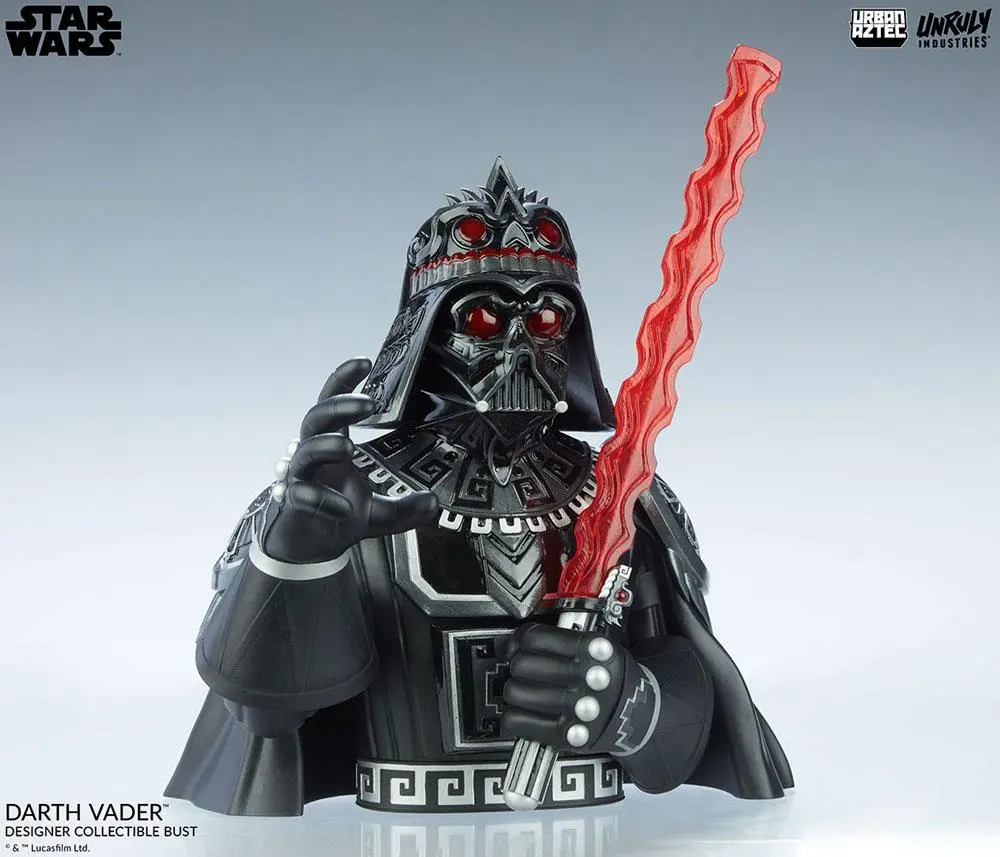Star Wars Urban Aztec Vinyl mellszobor figura Darth Vader by Jesse Hernandez 25 cm termékfotó
