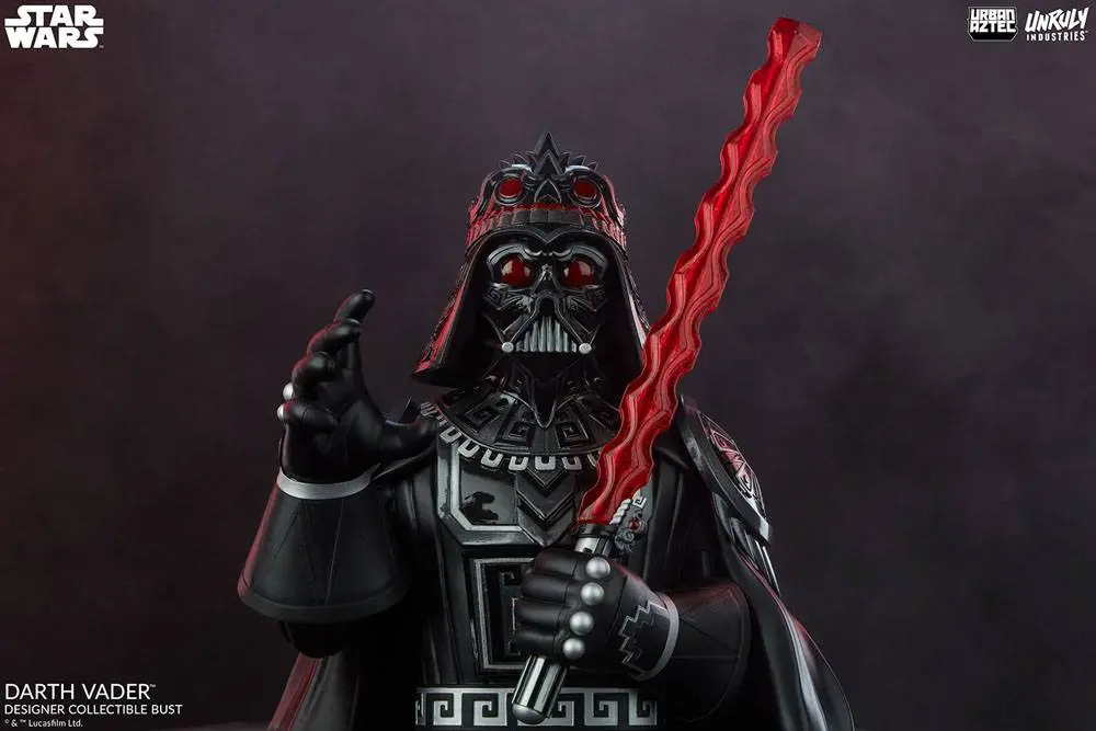 Star Wars Urban Aztec Vinyl mellszobor figura Darth Vader by Jesse Hernandez 25 cm termékfotó