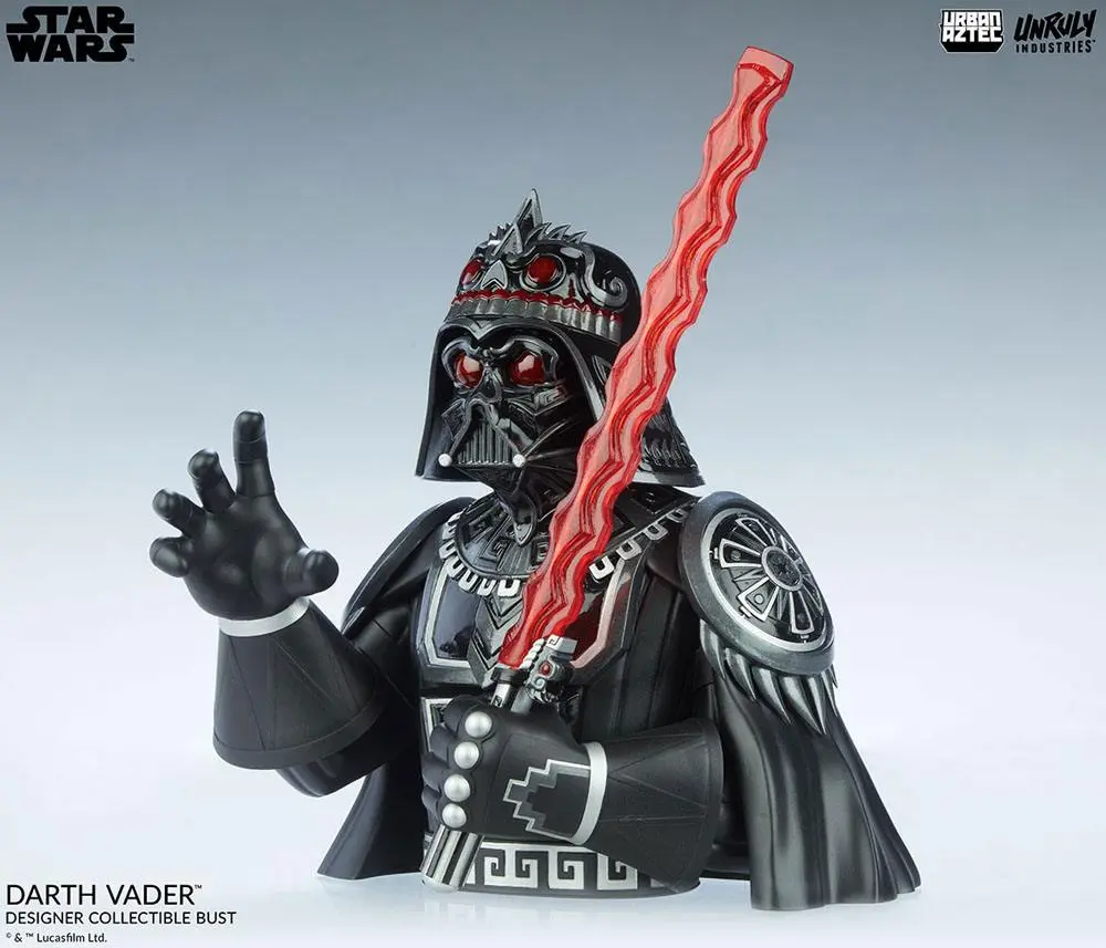 Star Wars Urban Aztec Vinyl mellszobor figura Darth Vader by Jesse Hernandez 25 cm termékfotó