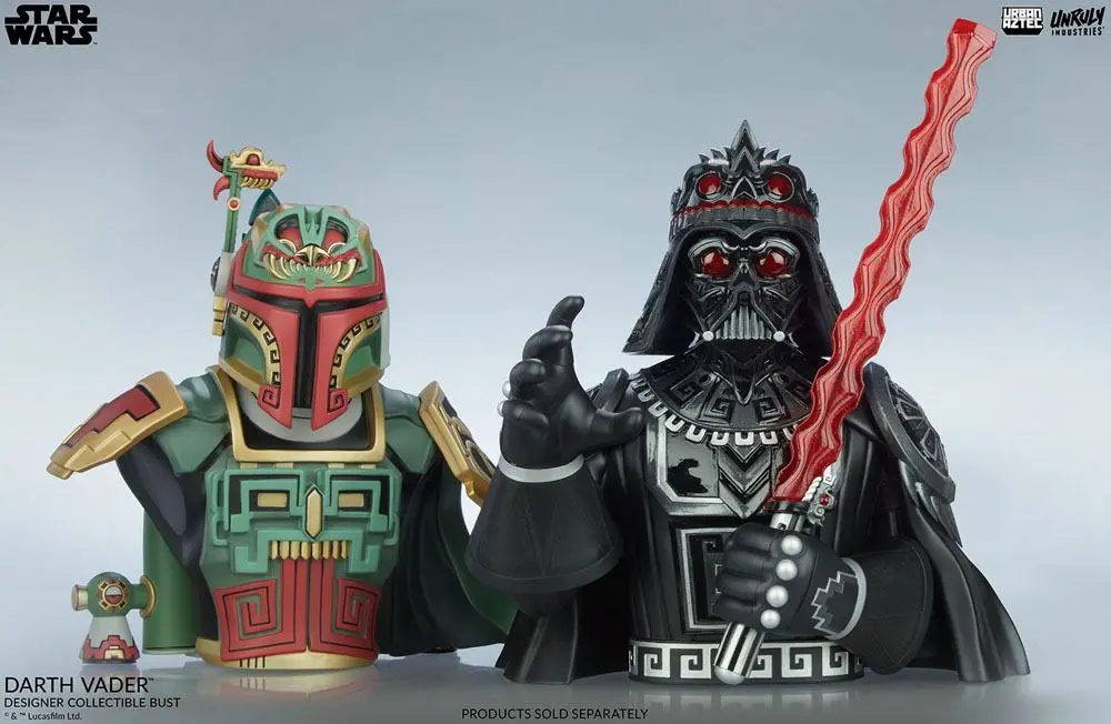 Star Wars Urban Aztec Vinyl mellszobor figura Darth Vader by Jesse Hernandez 25 cm termékfotó