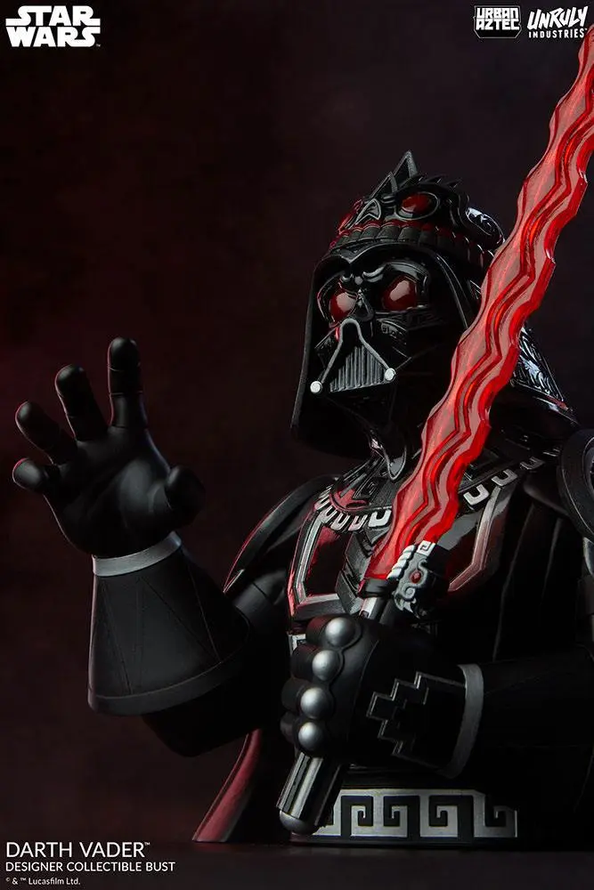 Star Wars Urban Aztec Vinyl mellszobor figura Darth Vader by Jesse Hernandez 25 cm termékfotó