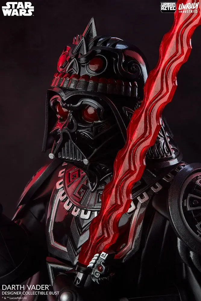 Star Wars Urban Aztec Vinyl mellszobor figura Darth Vader by Jesse Hernandez 25 cm termékfotó