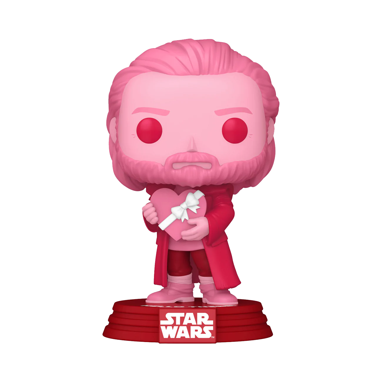 Star Wars Valentines Funko POP! Star Wars Vinyl figura Obi-Wan Kenobi 9 cm termékfotó