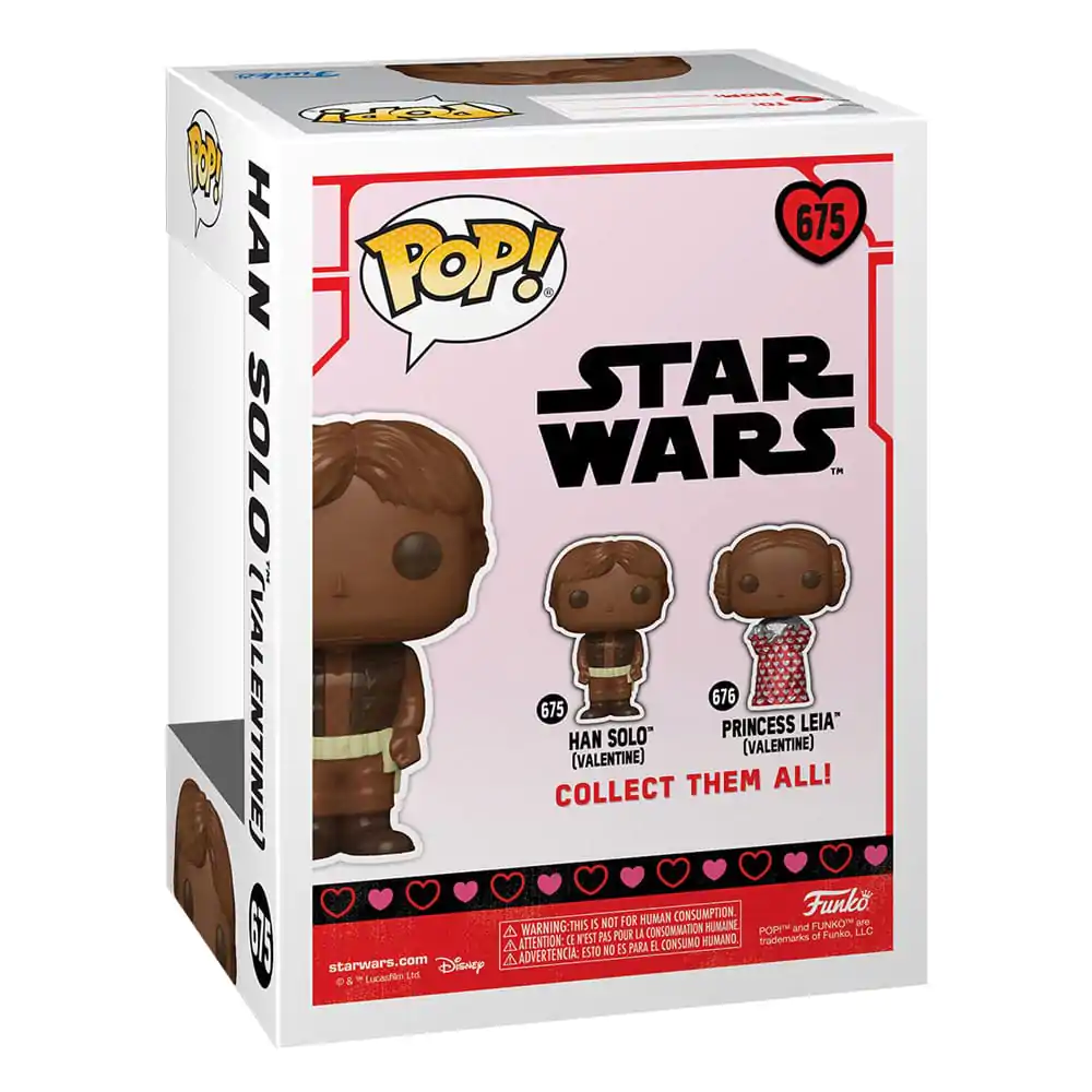 Star Wars Valentines Funko POP! Vinyl figura Han Solo (Val Choc) 9 cm termékfotó