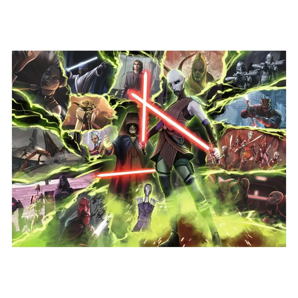 Star Wars Villainous Asajj Ventress puzzle (1000 darab) termékfotó