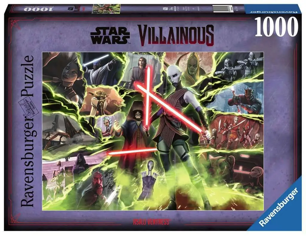 Star Wars Villainous Asajj Ventress puzzle (1000 darab) termékfotó