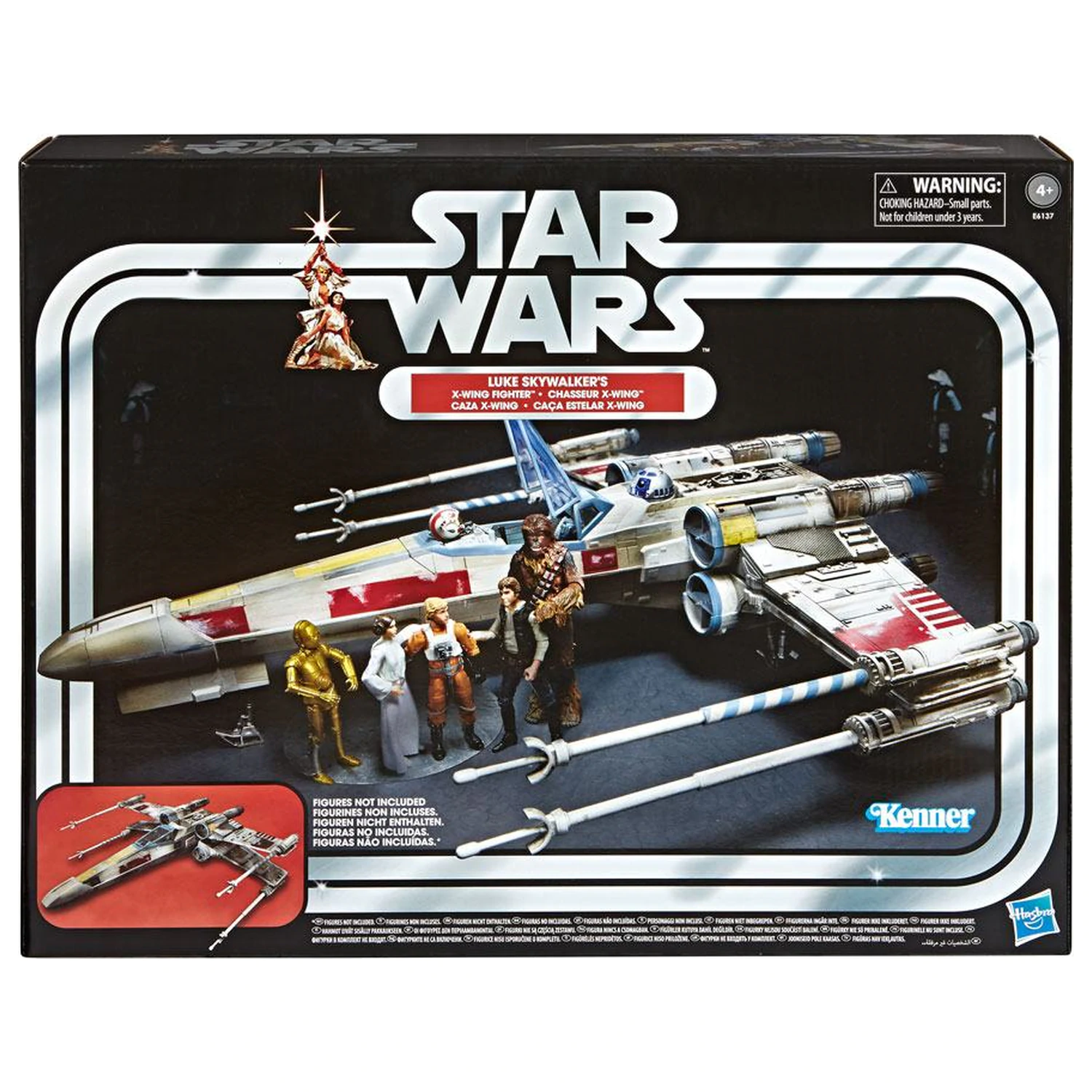 Star Wars Vintage Collection jármű Luke Skywalker Red 5 X-Wing Exkluzív termékfotó