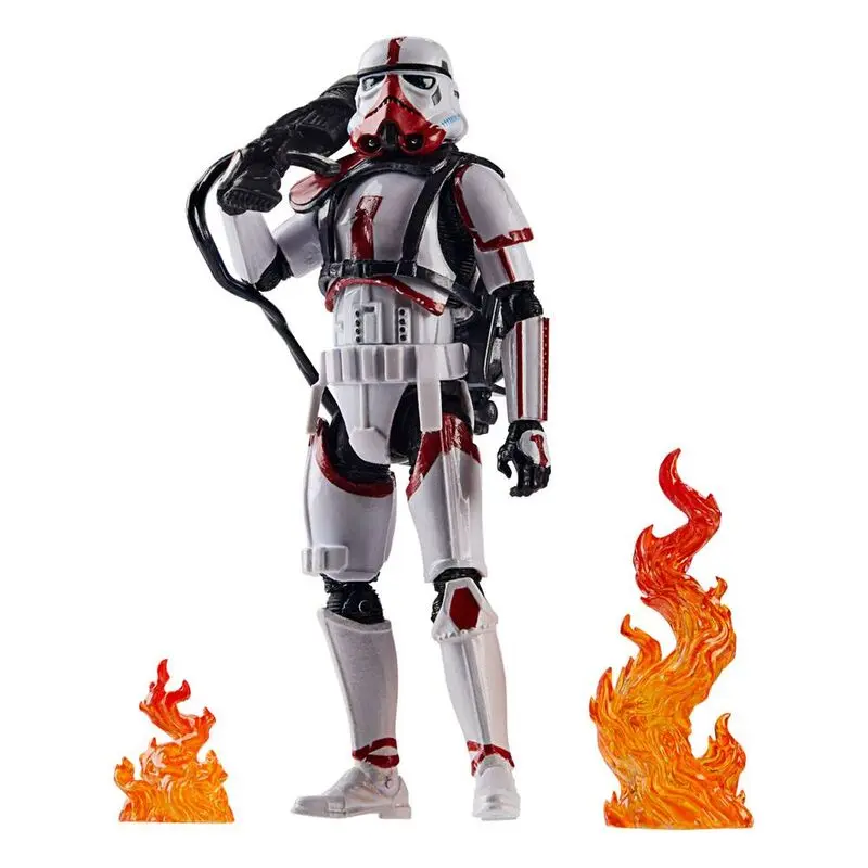 Star Wars Vintage Kollekció Incinerator Trooper and Grogu figura 10cm termékfotó