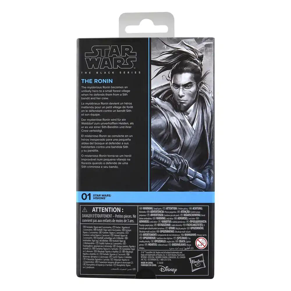 Star Wars: Visions Black Series The Ronin akciófigura 15 cm termékfotó