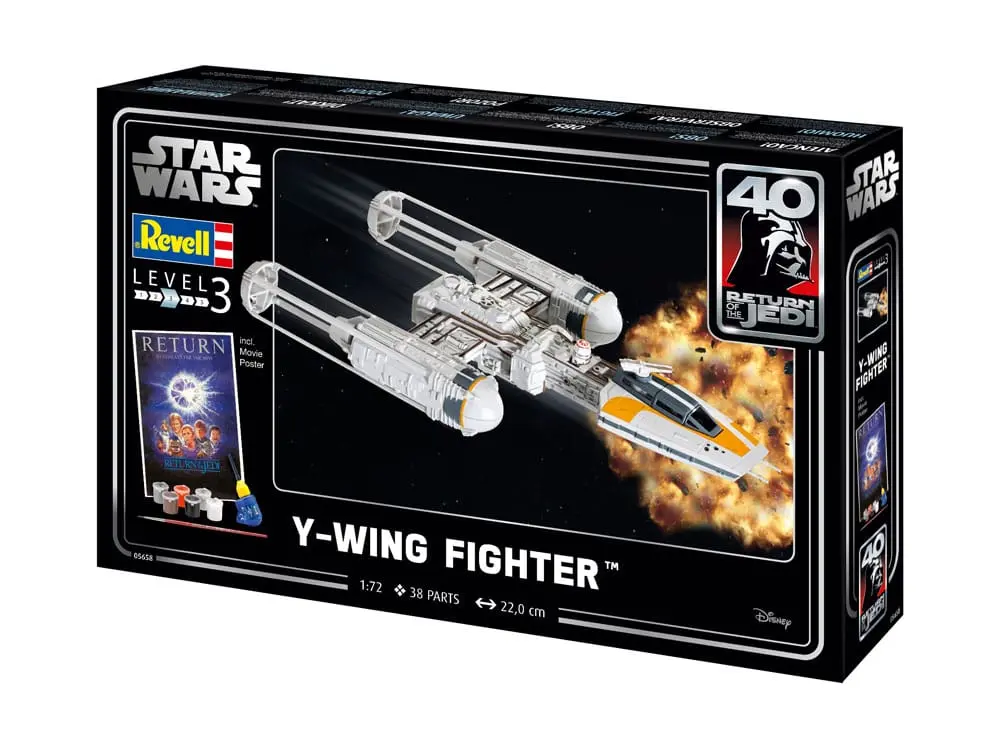 Star Wars Y-wing Fighter modell készlet termékfotó