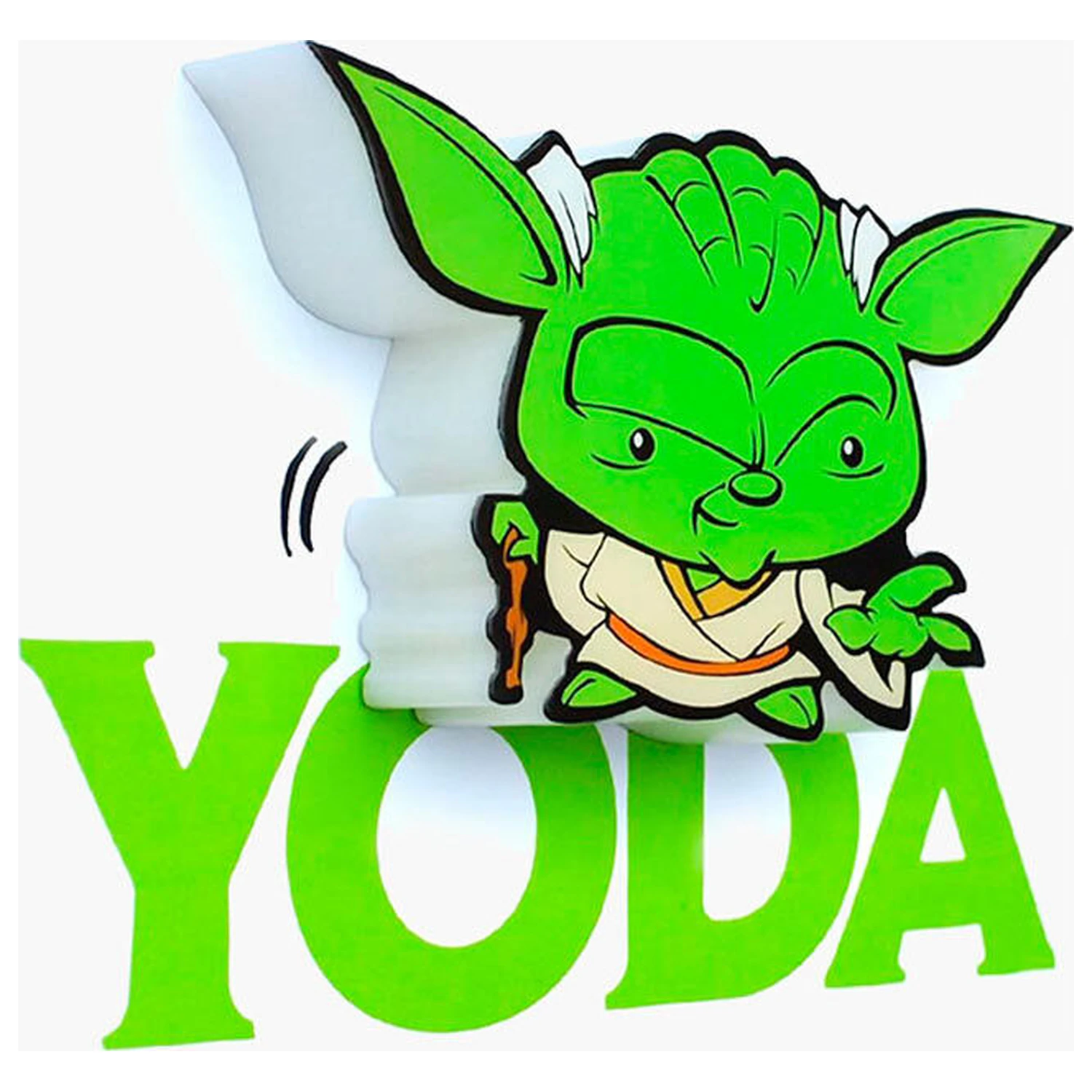 Star Wars Yoda 3D FX mini lámpa termékfotó