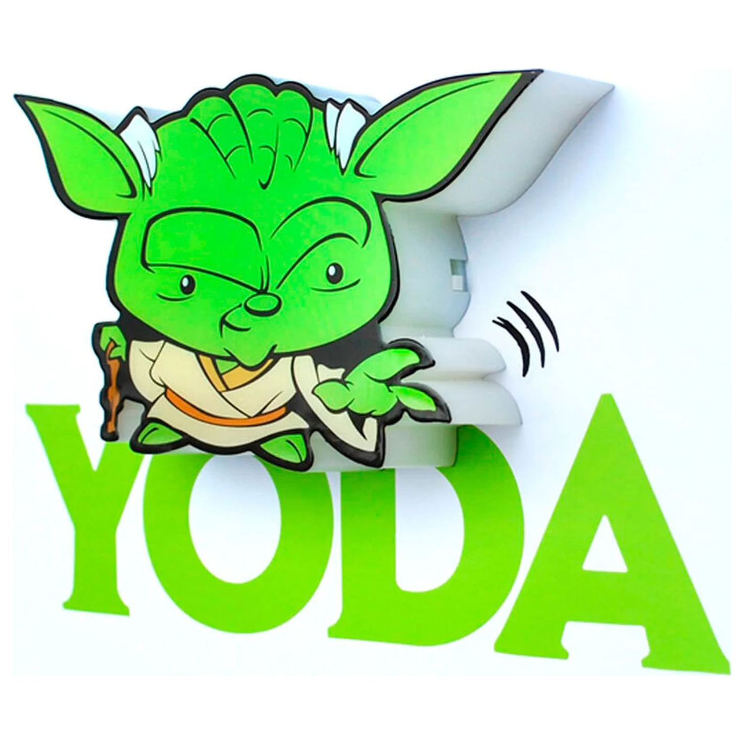 Star Wars Yoda 3D FX mini lámpa termékfotó