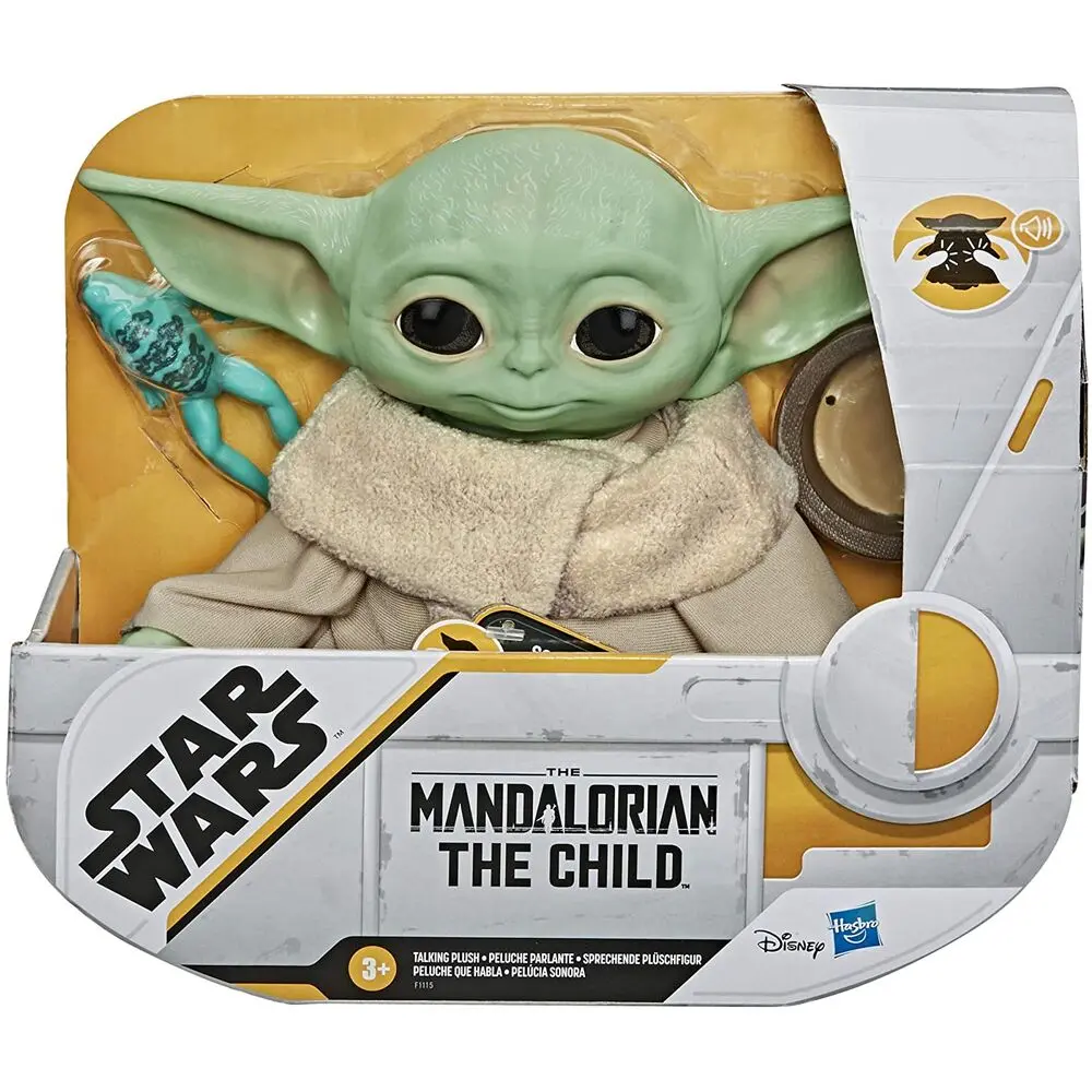 Star Wars Yoda The Child plüss hanggal 19cm termékfotó