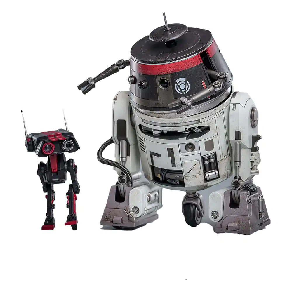 Star Wars1/6 Chopper (C1-10P™) &amp; BD-1™ (Imperial Disguise) akciófigura csomag 18 cm &amp; 8 cm termékfotó