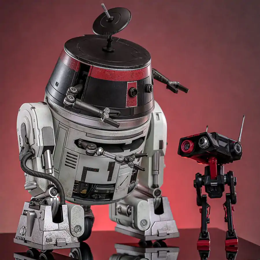 Star Wars1/6 Chopper (C1-10P™) &amp; BD-1™ (Imperial Disguise) akciófigura csomag 18 cm &amp; 8 cm termékfotó