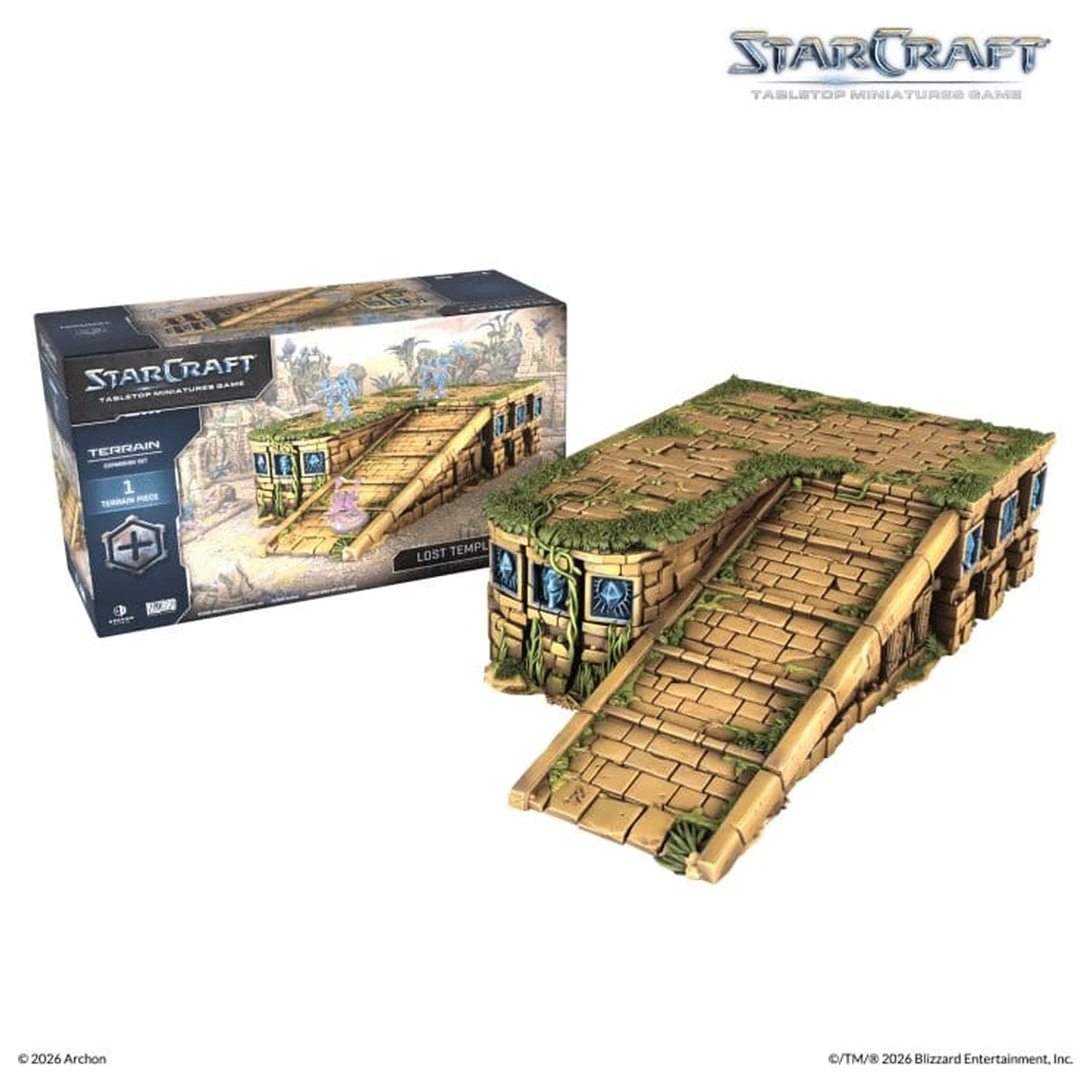 StarCraft TMG Expansion Set Terrain: Lost Temple Ramp termékfotó