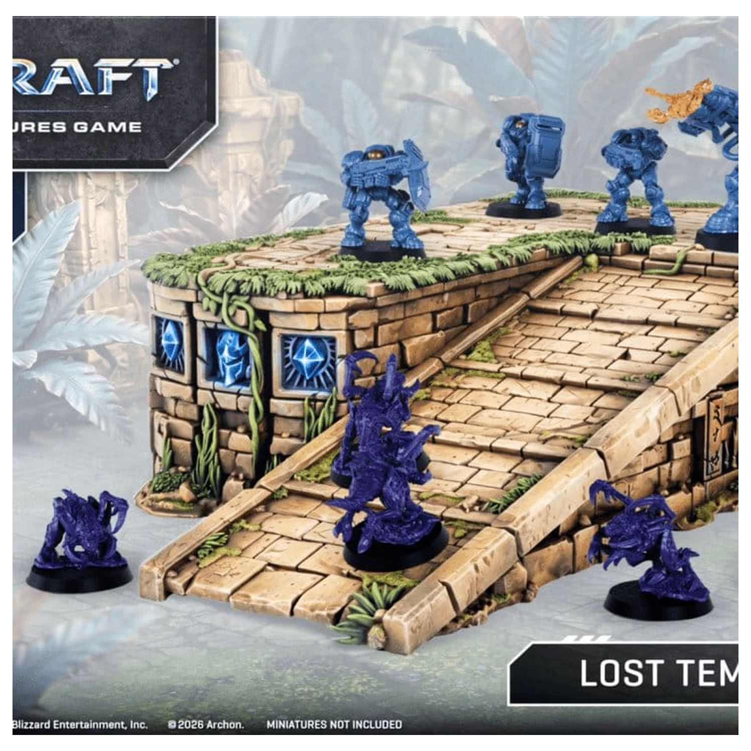 StarCraft TMG Expansion Set Terrain: Lost Temple Ramp termékfotó