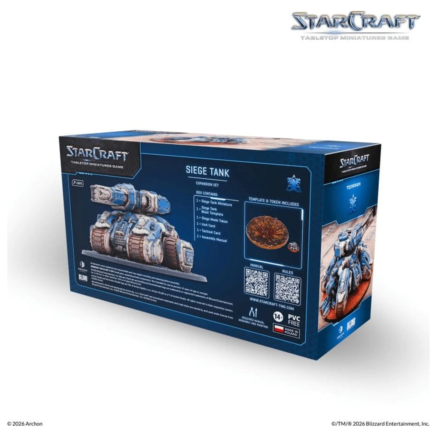 StarCraft TMG Expansion Set Terran: Siege Tank termékfotó