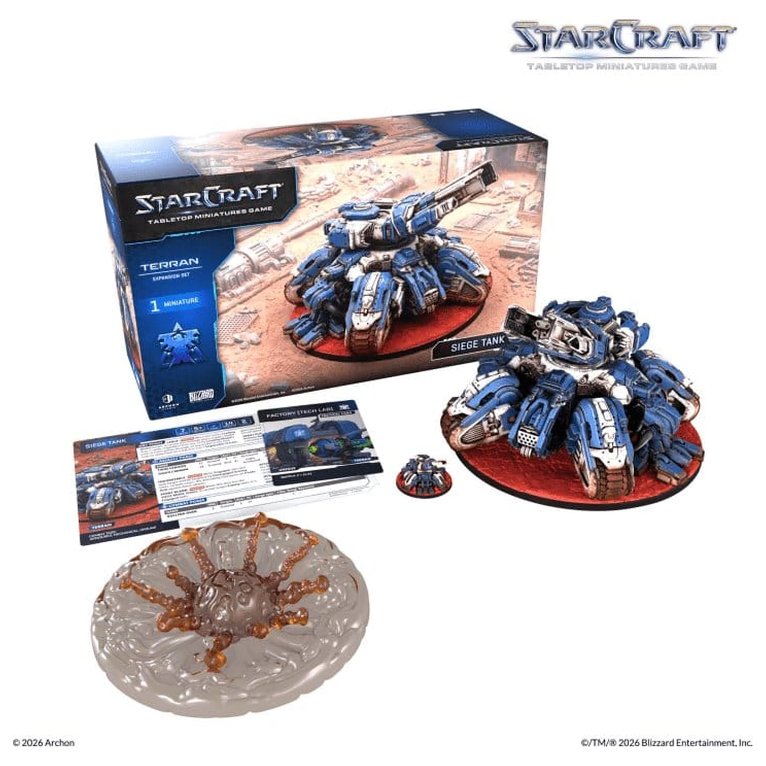 StarCraft TMG Expansion Set Terran: Siege Tank termékfotó