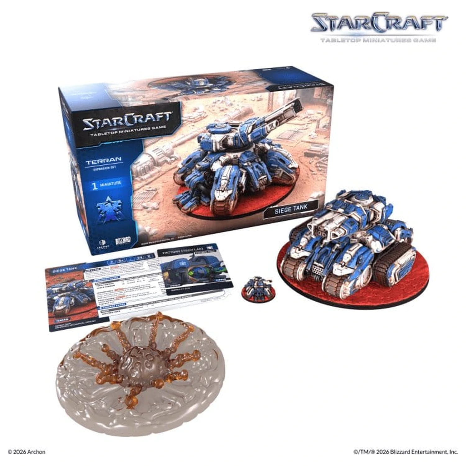 StarCraft TMG Expansion Set Terran: Siege Tank termékfotó