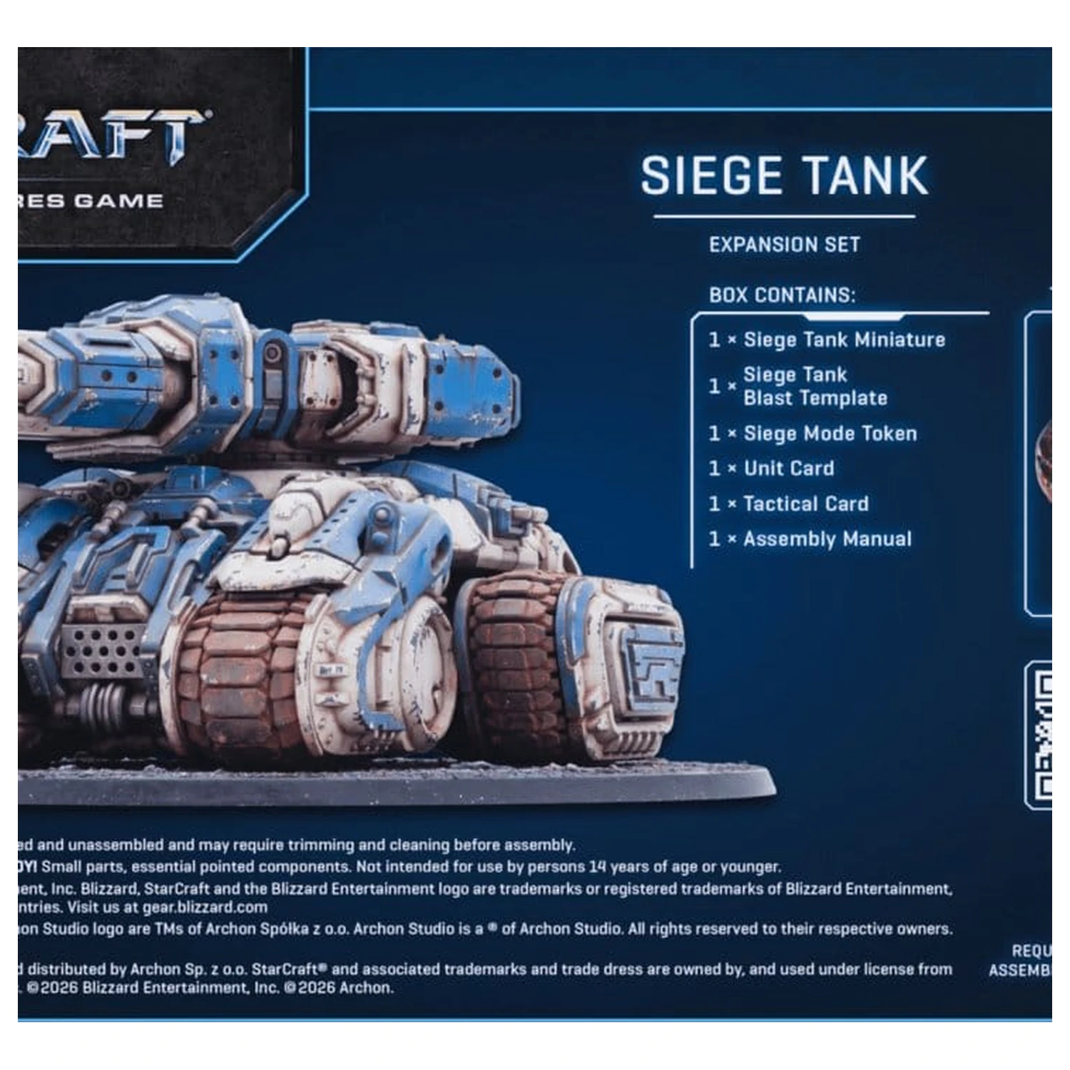 StarCraft TMG Expansion Set Terran: Siege Tank termékfotó
