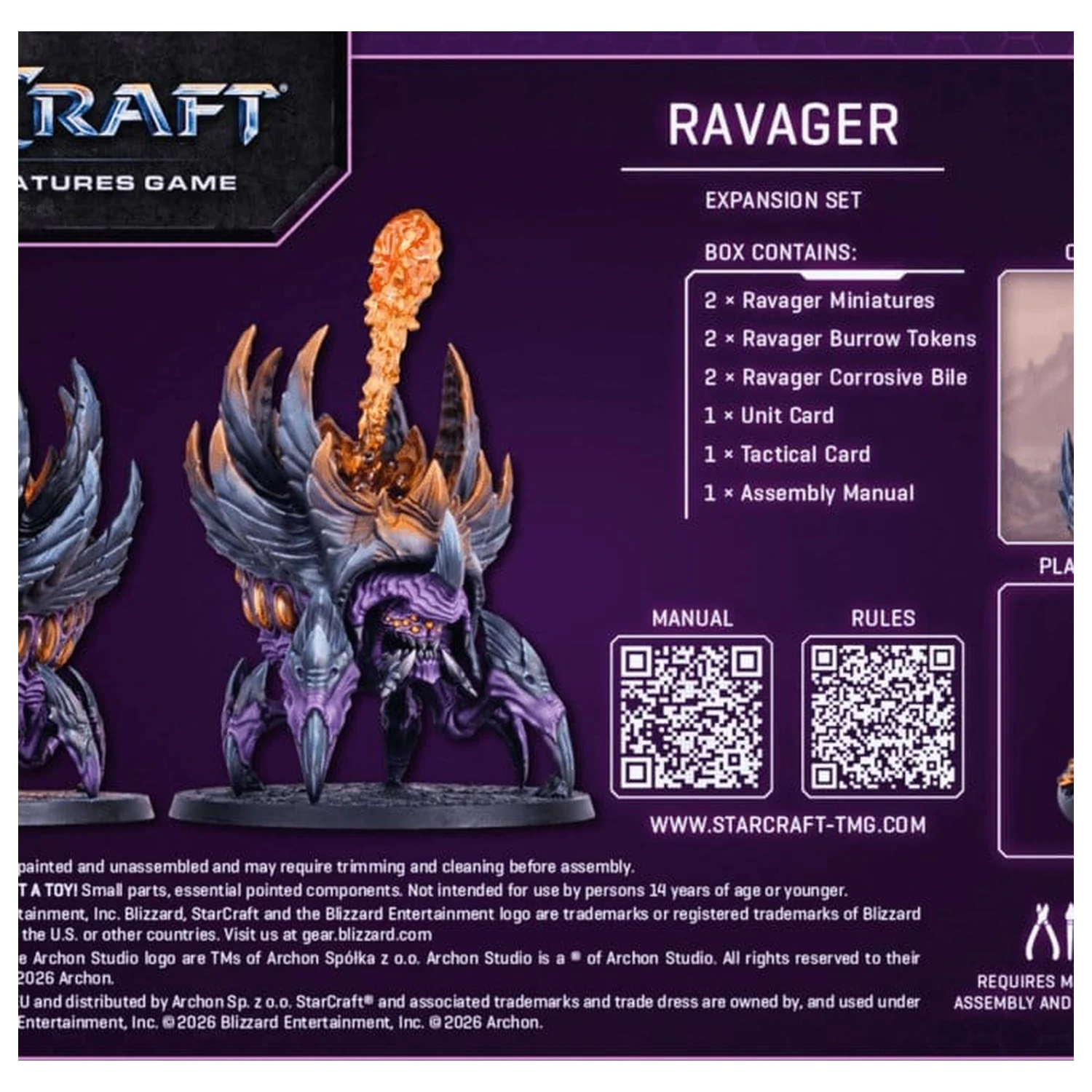 StarCraft TMG Expansion Set Zerg: Ravager termékfotó
