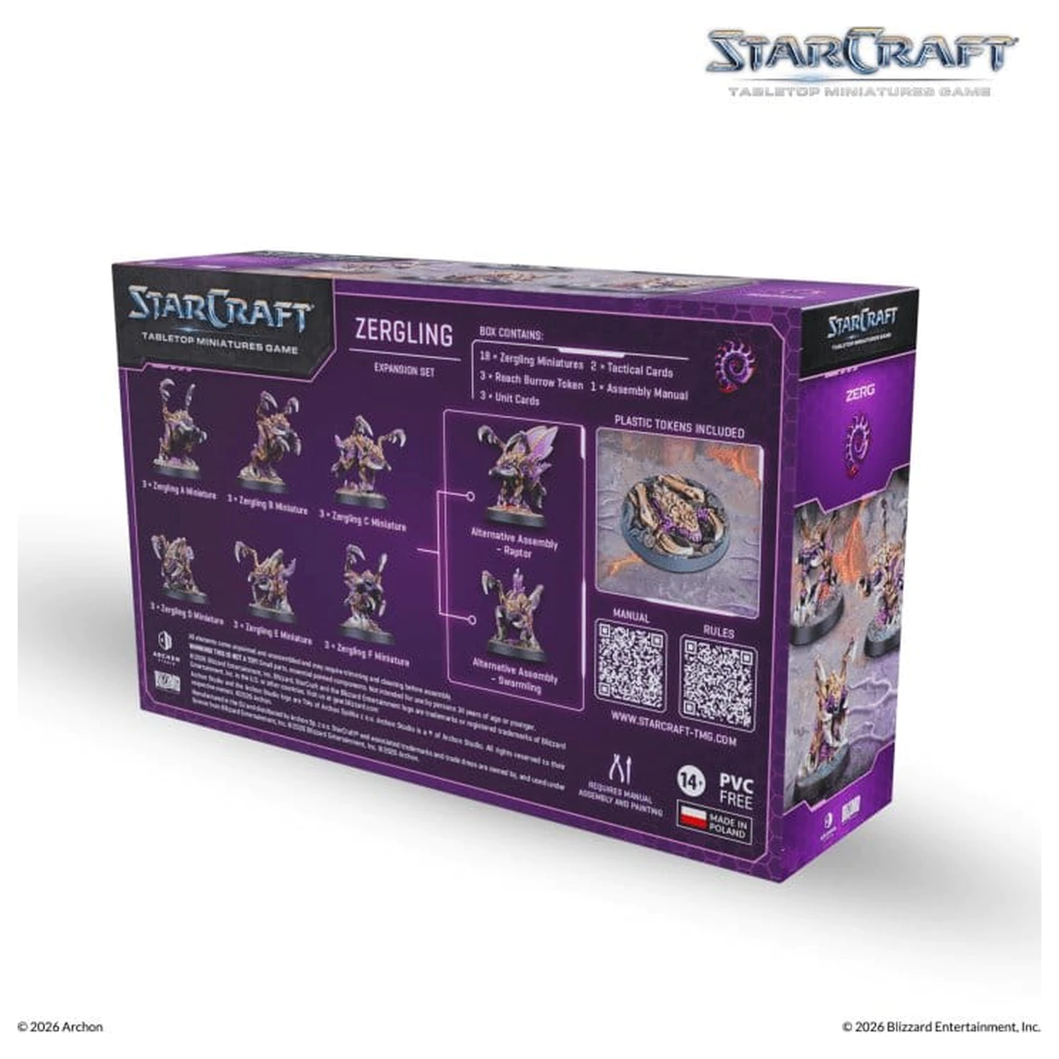 StarCraft TMG Expansion Set Zerg: Zergling termékfotó