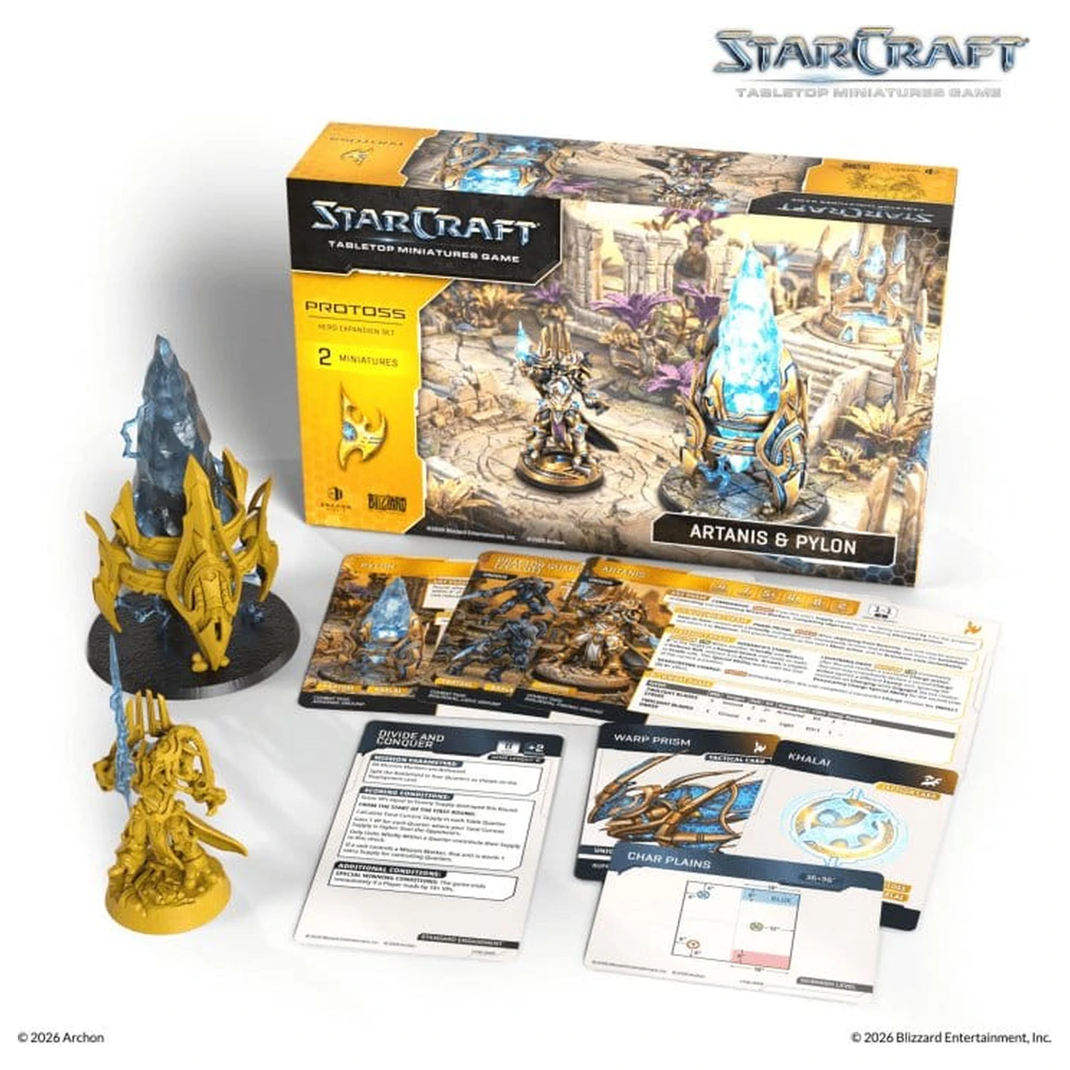 StarCraft TMG Hero Expansion Set Protoss: Artanis & Pylon termékfotó
