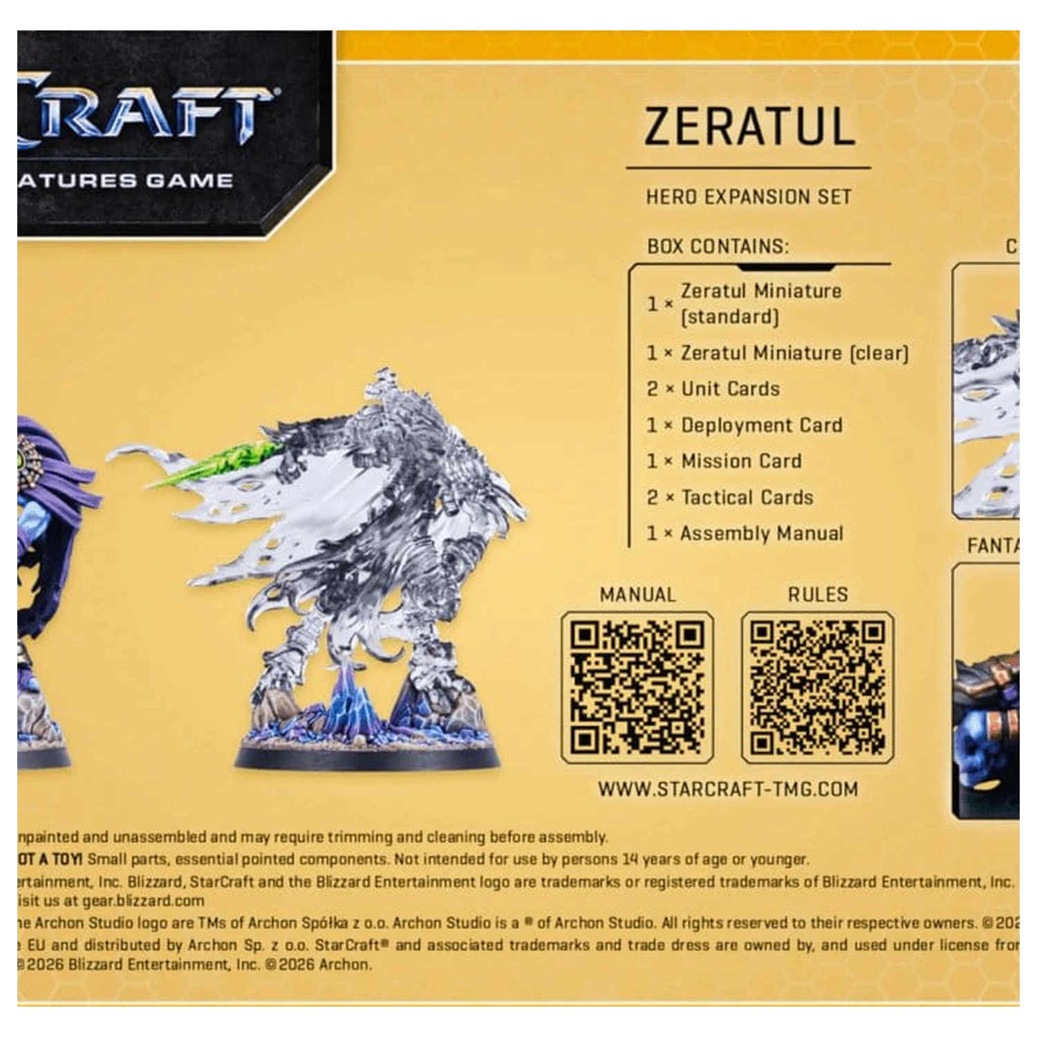 StarCraft TMG Hero Expansion Set Protoss: Zeratul termékfotó