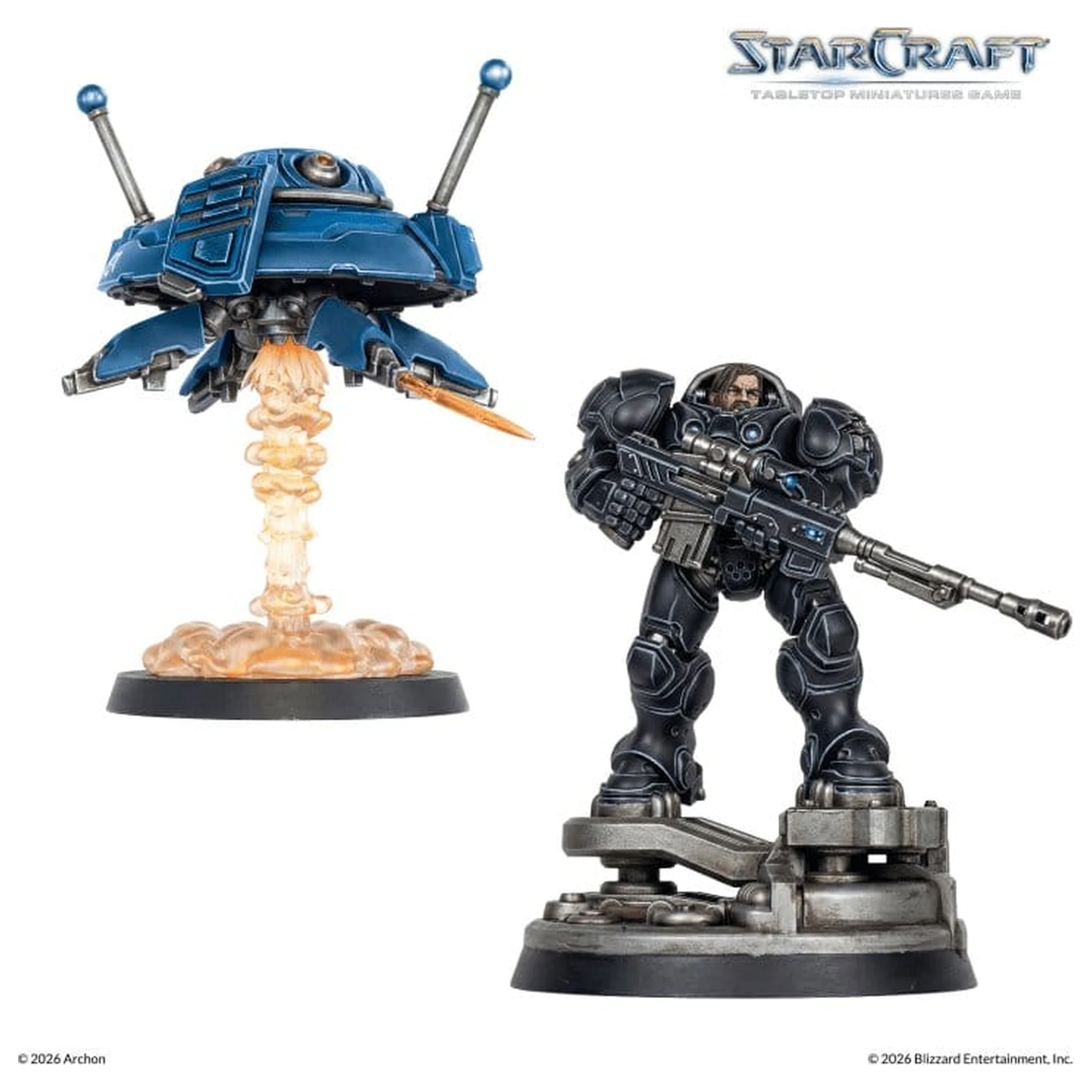 StarCraft TMG Hero Expansion Set Terran: Jim Raynor & Point Defense Drone termékfotó