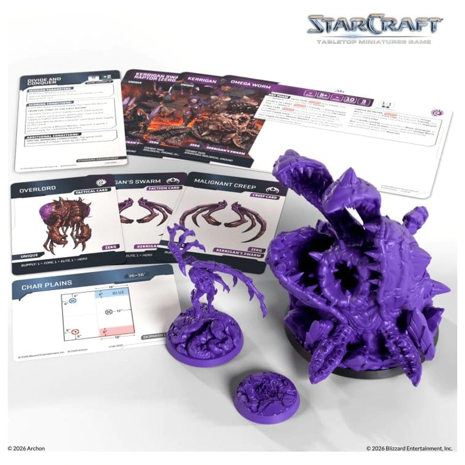 StarCraft TMG Hero Expansion Set Zerg: Kerrigan & Omega Worm termékfotó
