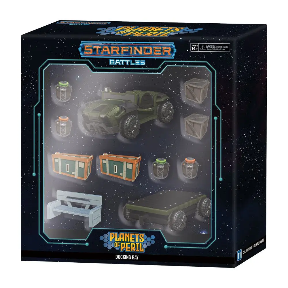 Starfinder Battles: Planets of Peril - Premium Set: Docking Bay termékfotó