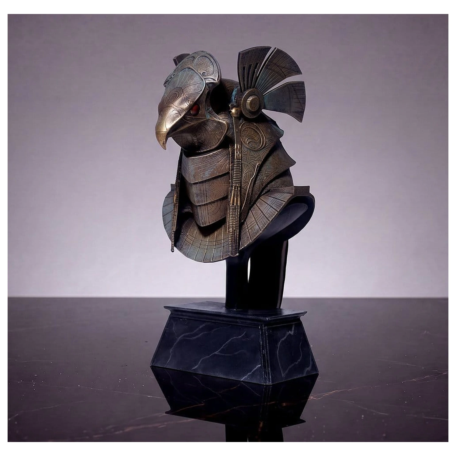 Stargate Desktop Replica sisak replika Horus Guard Helmet 15 cm termékfotó