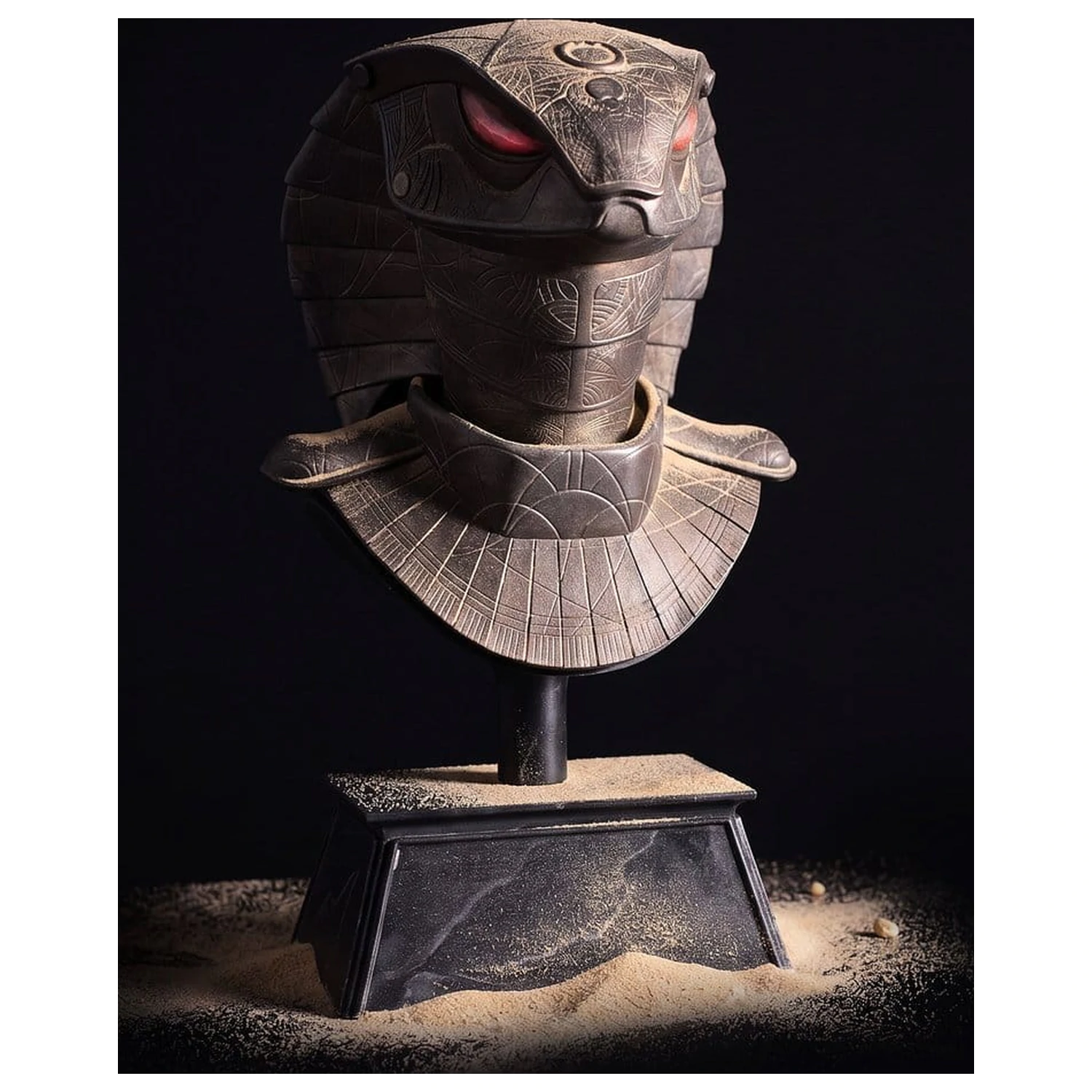 Stargate Desktop Replica sisak replika Serpent Guard Helmet Apophis 15 cm termékfotó