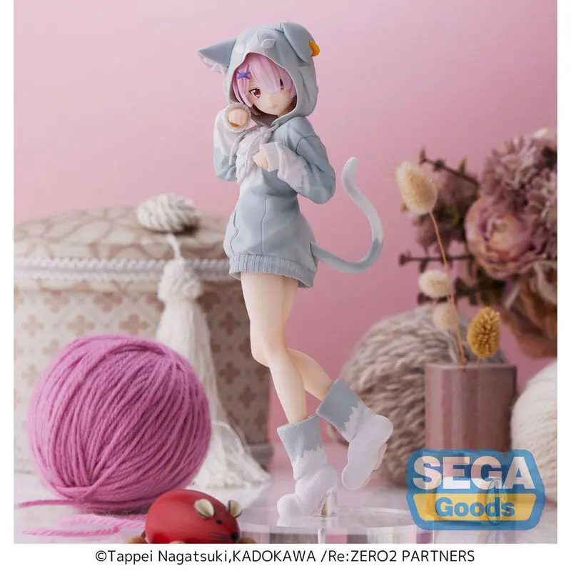 Starting Life Another World Re:Zero Ram The Great Spitir Puck SPM figura 21cm termékfotó