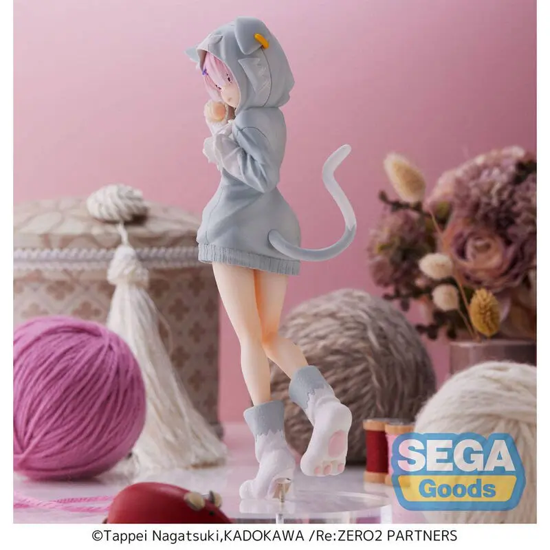 Starting Life Another World Re:Zero Ram The Great Spitir Puck SPM figura 21cm termékfotó