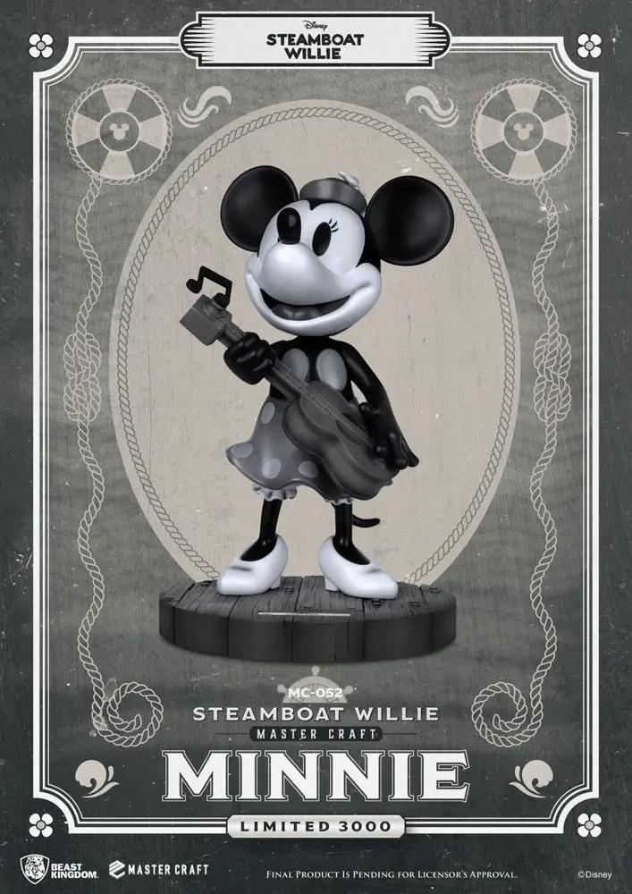 Steamboat Willie Master Craft Minnie szobor figura 40 cm termékfotó