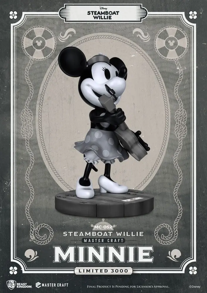 Steamboat Willie Master Craft Minnie szobor figura 40 cm termékfotó
