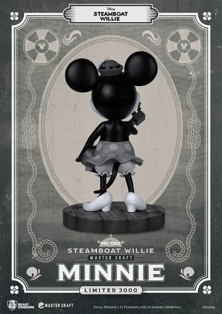 Steamboat Willie Master Craft Minnie szobor figura 40 cm termékfotó
