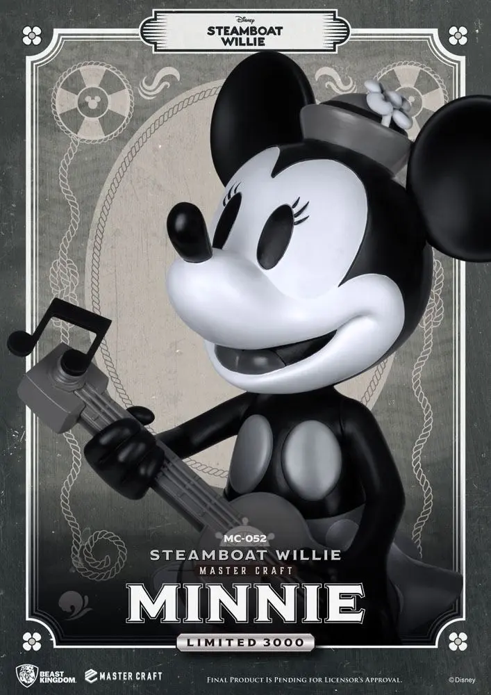 Steamboat Willie Master Craft Minnie szobor figura 40 cm termékfotó