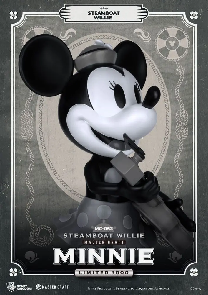 Steamboat Willie Master Craft Minnie szobor figura 40 cm termékfotó