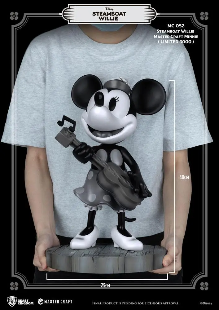 Steamboat Willie Master Craft Minnie szobor figura 40 cm termékfotó