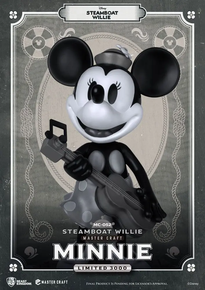 Steamboat Willie Master Craft Minnie szobor figura 40 cm termékfotó
