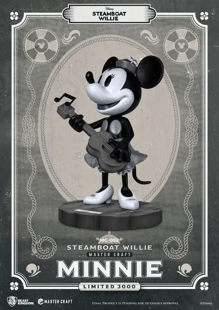 Steamboat Willie Master Craft Minnie szobor figura 40 cm termékfotó