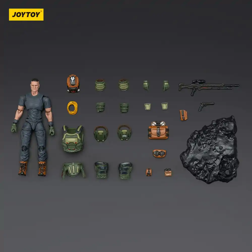 Steel Ride Corps Dark Source Assaulter Stephen akciófigura 7 cm termékfotó