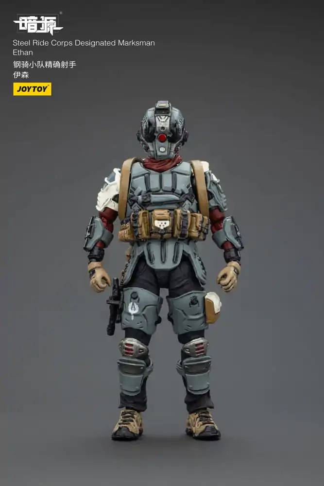 Steel Ride Corps Dark Source Action Figur Designated Marksman Ethan 7 cm termékfotó