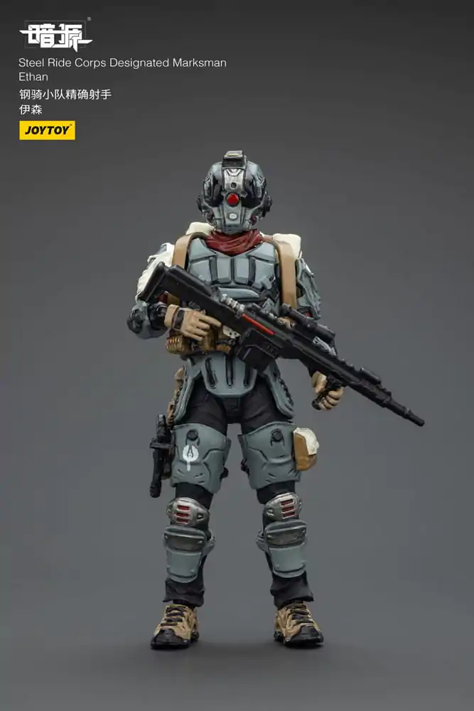 Steel Ride Corps Dark Source Action Figur Designated Marksman Ethan 7 cm termékfotó